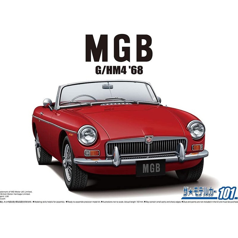 1/24 BLMC G/HM4 MG-B M K-2 1968 Nº101