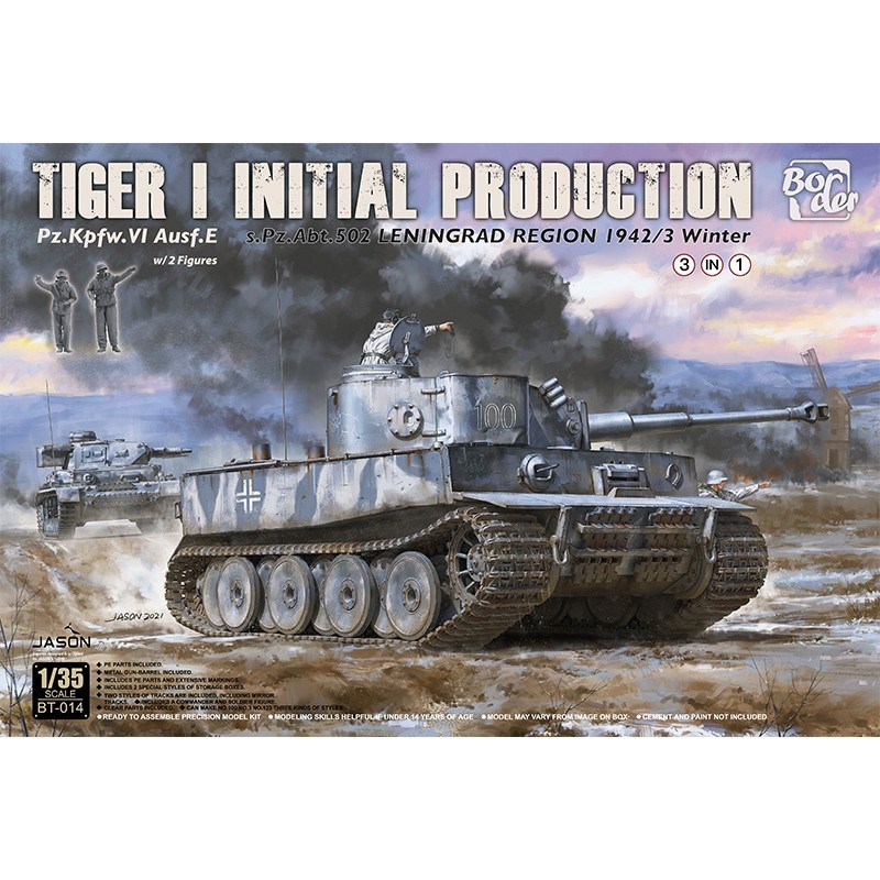 1/35 Tiger I Initial Production s.Pz.Abt.502 Leningrad Region 1942/43 Winter