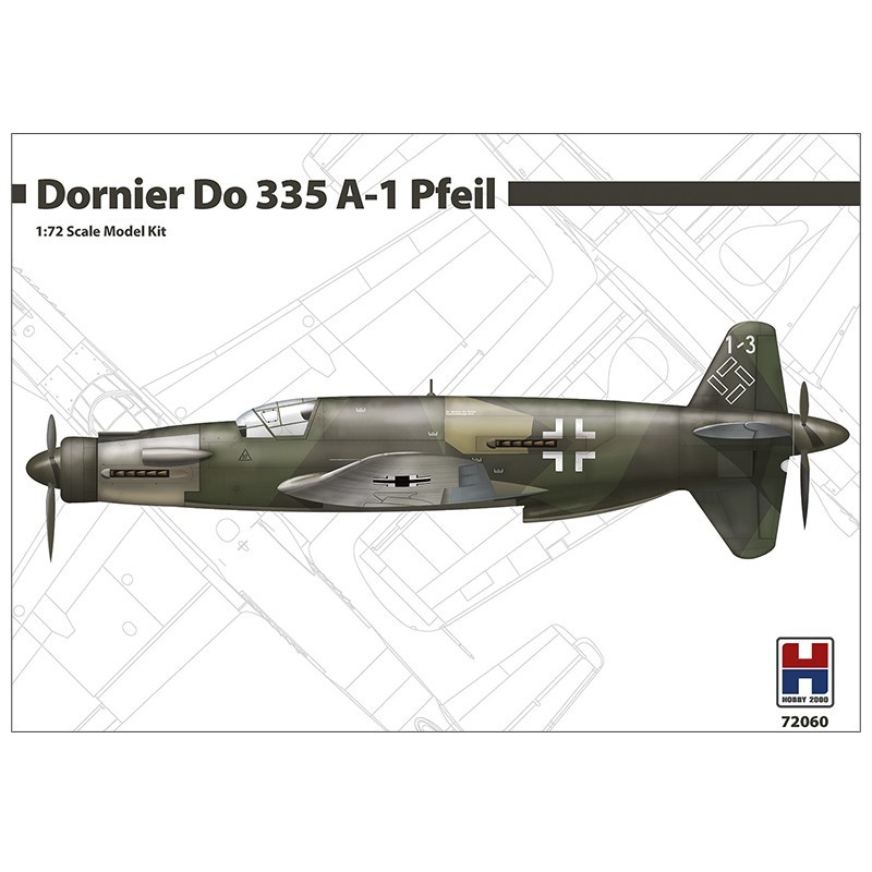 1/72 Dornier Do 335 A-1 Pfeil