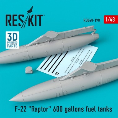 1/48 F-22 600 Gallons Fuel...