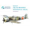 1/32 Fw 190 A-8/A-9 3D-Printed & coloured Interior on decal paper (Revell)