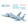 1/32 F-15C 3D-Printed & coloured Interior on decal paper (Tamiya) (small version)
