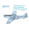 1/48 P-51D 3D-Printed & coloured Interior on decal paper (Tamiya) (small version)
