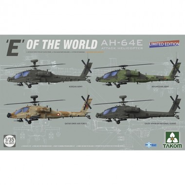 1/35 'E' of the World AH-64E Attack Helicopter (Limited Edition)