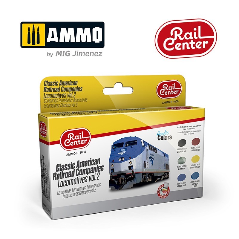 Classic American Railroad Companies – Locomotives Vol.2