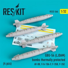 1/32 GBU-54 (LJDAM) bombs thermally protected (4 pcs)