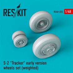 1/48 S-2 "Tracker" early version wheels set (weighted)