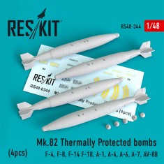1/48 Mk.82 Thermally Protected bombs (4pcs)