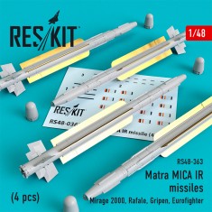 1/48 Matra MICA IR missiles (4 pcs)