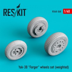 1/48 Yak-38 "Forger" wheels set (weighted)