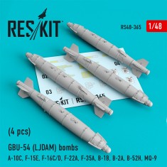 1/48 GBU-54 (LJDAM) bombs (4 pcs)