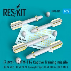 1/72 CATM-114 Captive Training missile (4 pcs)