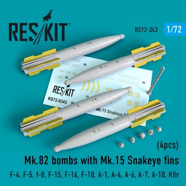 1/72 Mk.82 Bombs with Mk.15...