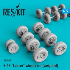 1/72 B-1B "Lancer" wheels set (weighted)