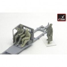 1/72 “…in the truck cab” Soviet officer & drivers (WWII)
