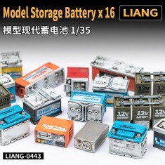 1/35 Model Storage Battery x 16