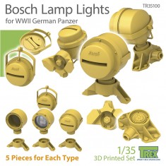 1/35 Bosch Lamp Lights for WWII German Panzer