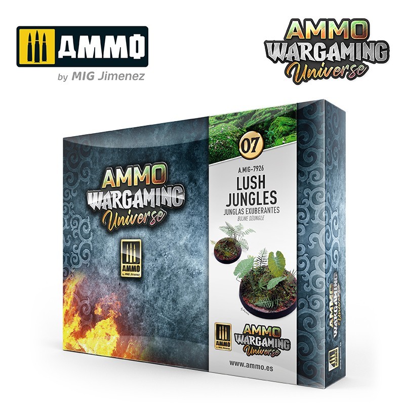 AMMO WARGAMING UNIVERSE 07 – Lush Jungles