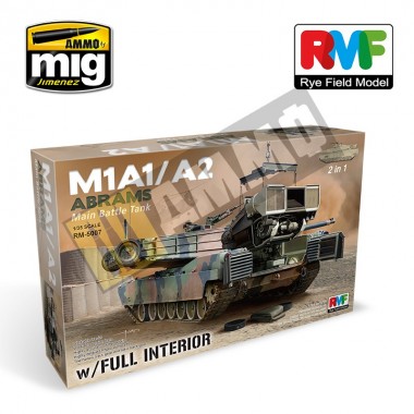 1/35 M1A1/A2 Abrams with...