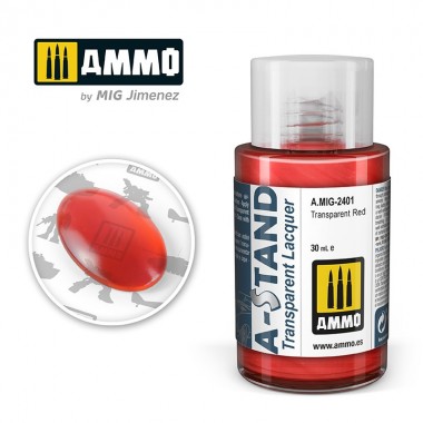 A-STAND Transparent Red