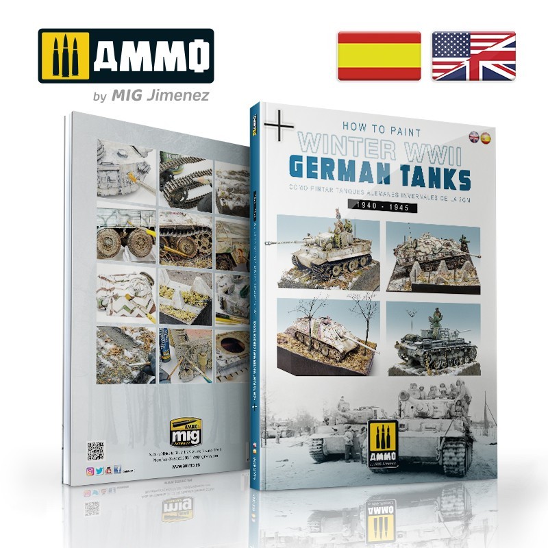 How to Paint Winter WWII German Tanks Multilingüal (Eng - Spa)