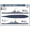1/700 USS New Jersey BB-62...