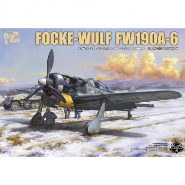 1/35 Focke-Wulf Fw 190A-6 with Wgr. 21 & Full engine and weapons interior