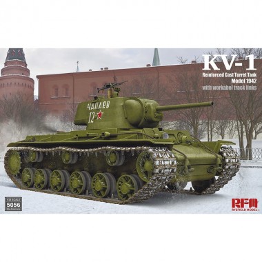 1/35 KV-1 Model 1942 Reinforced Cast Turret Tank