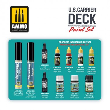 U.S. Carrier Deck Paint Set
