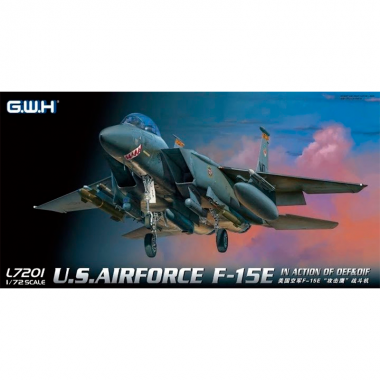 1/72 USAF F-15E in Action...