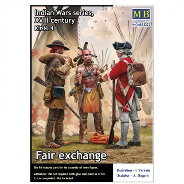 1/35 Fair exchange (Indian Wars Series, XVIII century. Kit No. 4)
