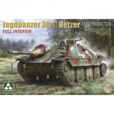 1/35 Jagdpanzer 38(t) Hetzer Early Production with Full Interior