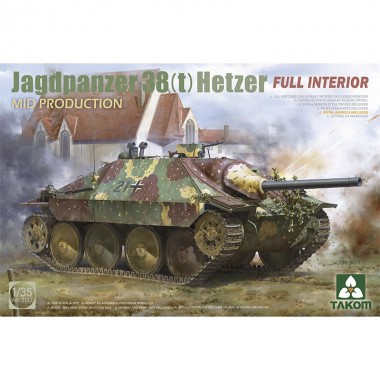 1/35 Jagdpanzer 38(t) Hetzer Mid Production with Full Interior