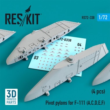 1/72 Pivot Pylons for F-111...