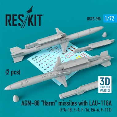 1/72 Misiles AGM-88 "Harm"...