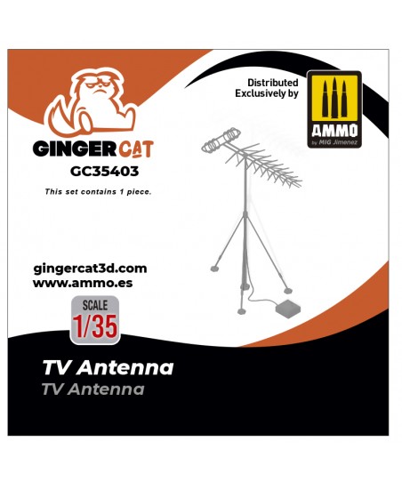 1/35 Antena de TV (1 pza.)
