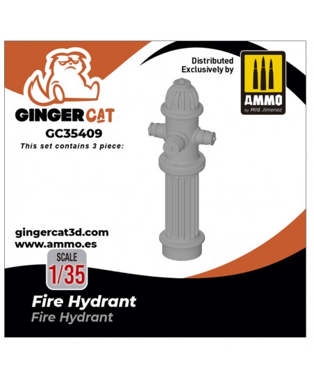 1/35 Fire Hydrant (3pcs)