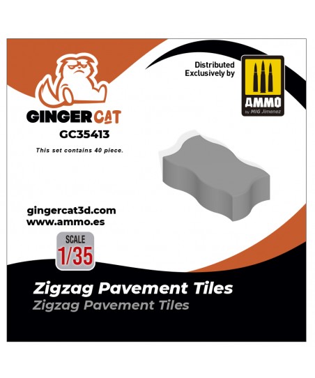1/35 Zigzag Pavement Tiles...