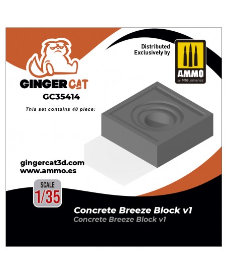 1/35 Concrete Breeze Blocks...