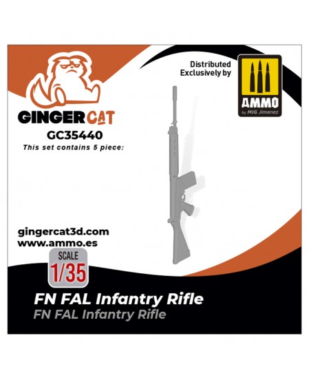 1/35 FN FAL Rifle (5pcs)