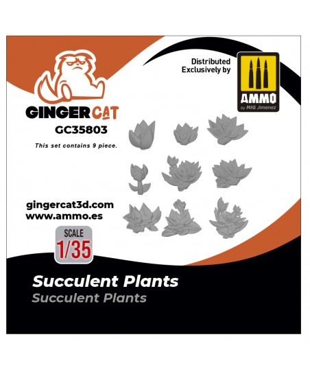 1/35 Succulent Plants (9pcs)