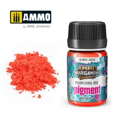 Pigment Fluor Coral Red