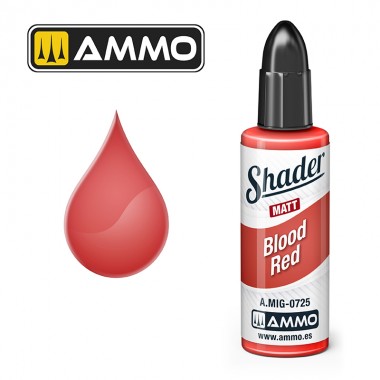 MATT SHADER Rojo Sangre