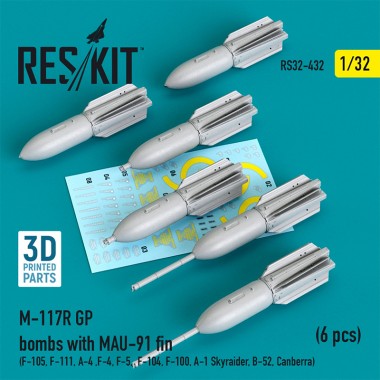 1/32 Bombas M-117R GP con...