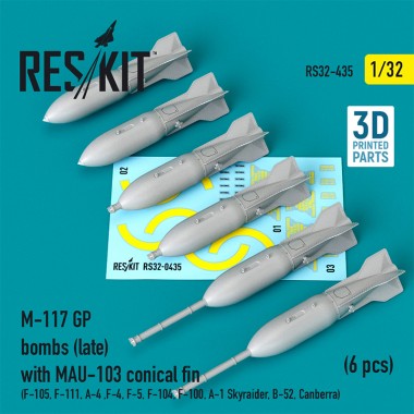 1/32 M-117 GP bombs (late)...