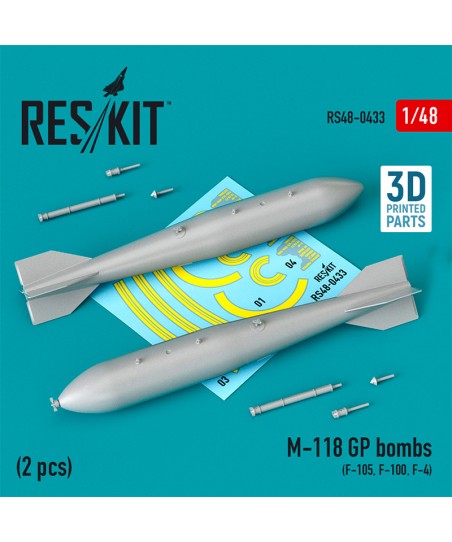 1/48 M-118 GP bombs (2 pcs)...