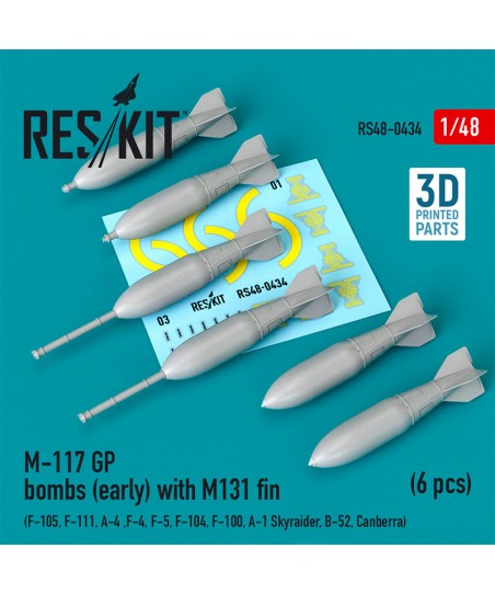 1/48 M-117 GP bombs (early)...