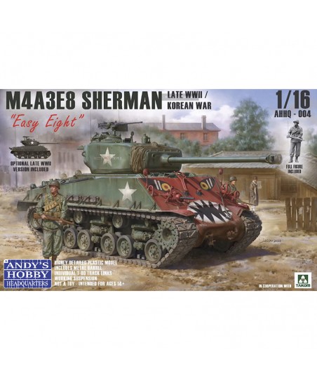1/16 M4A3E8 Sherman Easy...