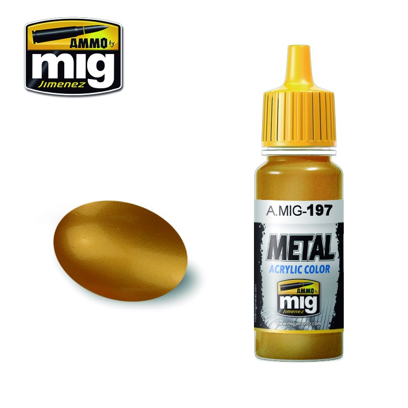 Brass Ammo Of Mig Jimenez Acrylic Colors - Can You Use Acrylic Paint On Brass