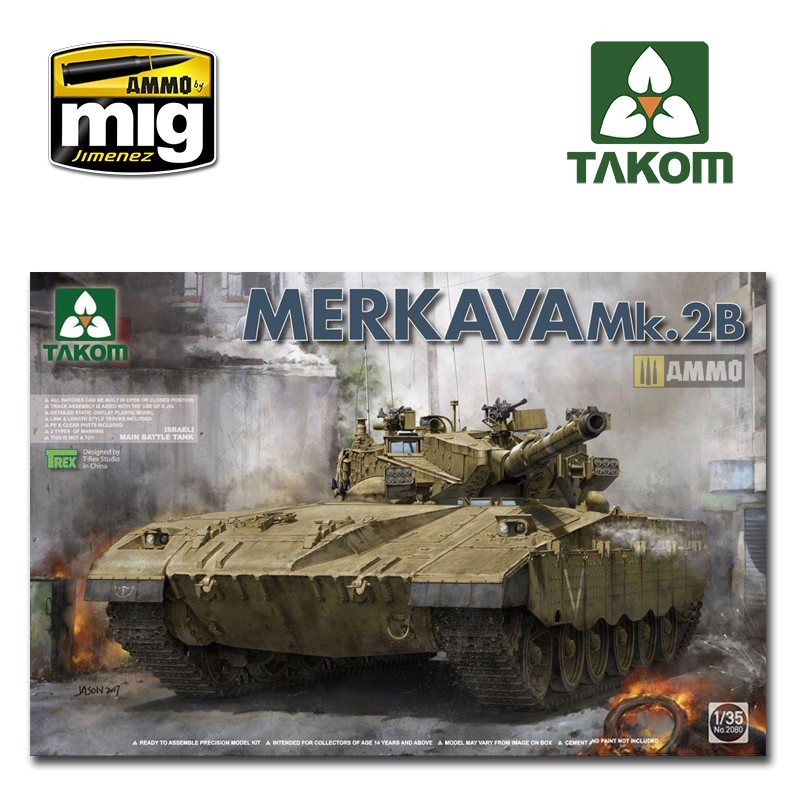1/35 Israeli main battle tank Merkava mk.2b